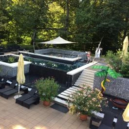 Bambara Hotel Felsőtárkány - Medence/kert