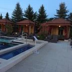 Mesés Shiraz Hotel Egerszalók - Medence/kert