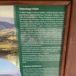 Somoshegyi kilátó, Balatonberény - Egyéb