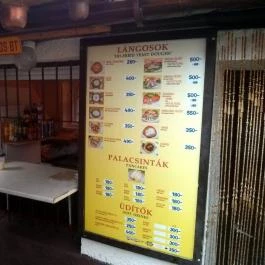 Álomlángos, Szentendre - Étlap/itallap