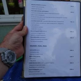 Kavalkád Étterem, Gyöngyös - Étlap/itallap