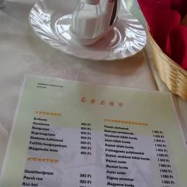 Kisinóc Sörkert & Étterem, Kóspallag - Étlap/itallap