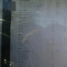 Vadászi Étterem, Vecsés - Étlap/itallap