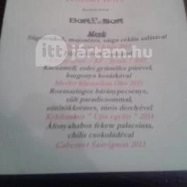 BorLaBor Étterem, Budapest - Étlap/itallap