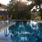 Hotel Vécsecity Hernádvécse - Medence/kert