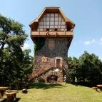 Sasbérci kilátó Buják - Külső kép