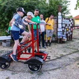 Vasúttörténeti gyűjtemény és kisvasút, Füle - Külső kép