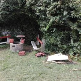 Tornácos Panzió, Balatonberény - Medence/kert