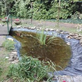 Tornácos Panzió, Balatonberény - Medence/kert