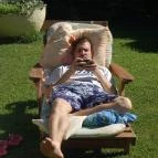 Hársfa Nyaraló Alsóörs - Medence/kert