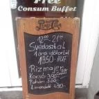 Új-Házi Vendéglő Budapest - Étlap/itallap