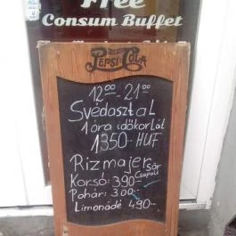 Új-Házi Vendéglő Budapest - Étlap/itallap