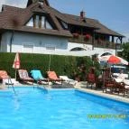 Janika Panzió Vonyarcvashegy - Medence/kert