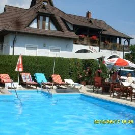 Janika Panzió, Vonyarcvashegy - Medence/kert