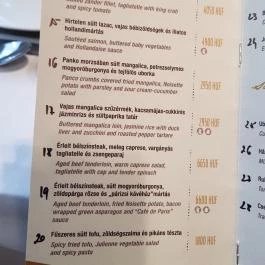 Átrium Étterem - Hotel Lycium Debrecen - Étlap/itallap