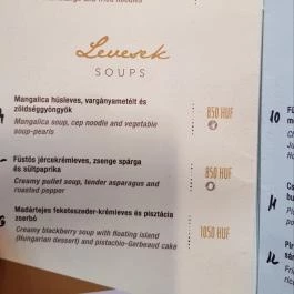 Átrium Étterem - Hotel Lycium Debrecen - Étlap/itallap