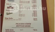 Belga Étterem & Söröző Debrecen - Étlap/itallap