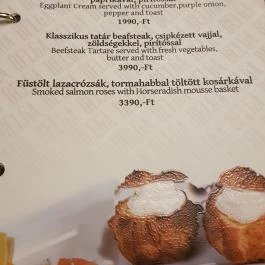 Belga Étterem & Söröző Debrecen - Étlap/itallap