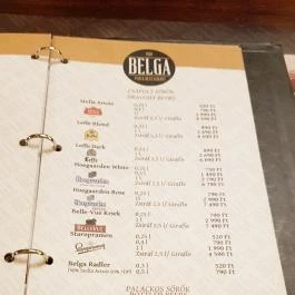 Belga Étterem & Söröző Debrecen - Étlap/itallap