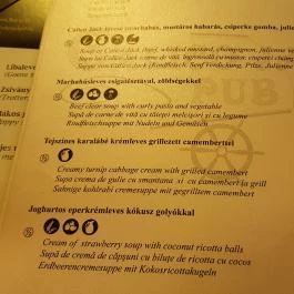 Calico Jack Pub, Debrecen - Étlap/itallap