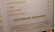 Chili Café Étterem & Kávézó Debrecen - Étlap/itallap