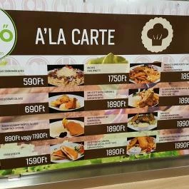 Csekő Kávéház & Gyorsétterem Debrecen - Étlap/itallap