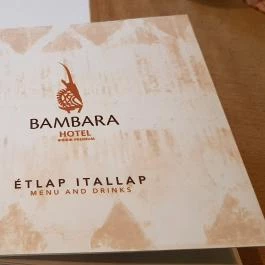 Csillag Étterem - Bambara Hotel, Felsőtárkány - Étlap/itallap
