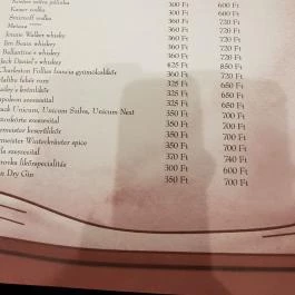 Don Pedro Pizzéria, Debrecen - Étlap/itallap