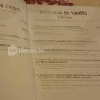 Erdőspuszta Club Hotel - Fenyves Vendéglő Debrecen - Étlap/itallap