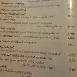 Expressz Pizza Spagetti Ház & Étterem, Debrecen - Étlap/itallap