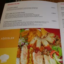 Fandango Sport Pub, Debrecen - Étlap/itallap