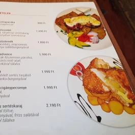 Fandango Sport Pub, Debrecen - Étlap/itallap
