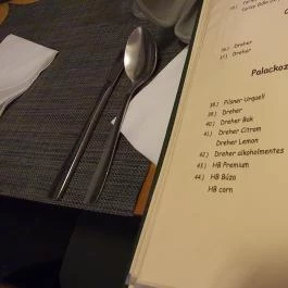 Flaska Vendéglő, Debrecen - Étlap/itallap