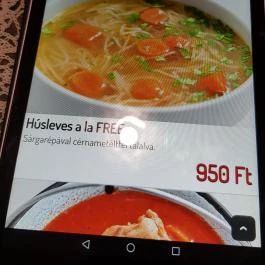 Free Gluténmentes Étterem Debrecen - Étlap/itallap