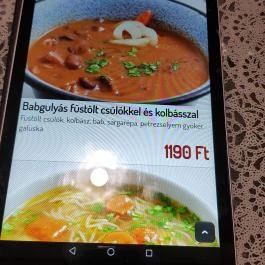 Free Gluténmentes Étterem Debrecen - Étlap/itallap