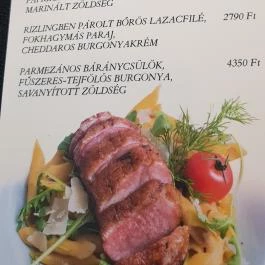 Garden Étterem Debrecen - Étlap/itallap