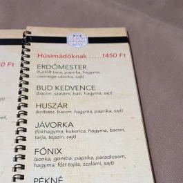 Gilbert Pizzéria Debrecen - Étlap/itallap