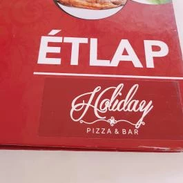 Holiday Pizza & Bar, Debrecen - Étlap/itallap