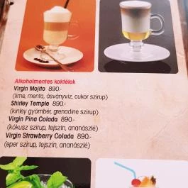 Holiday Pizza & Bar, Debrecen - Étlap/itallap