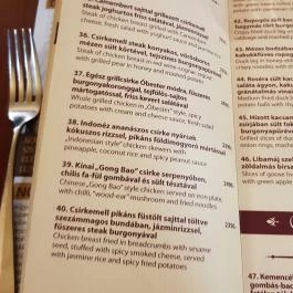 Hotel Óbester étterme - John Bull Pub Debrecen - Étlap/itallap