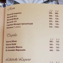 Hotel Óbester étterme - John Bull Pub Debrecen - Étlap/itallap