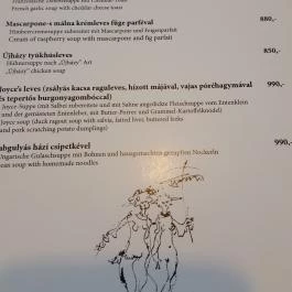 Joyce's Irish Pub, Debrecen - Étlap/itallap