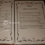 Kisvendéglő a Hargitához Békéscsaba - Étlap/itallap