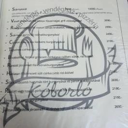 Kóborló Vendéglő Mátrafüred - Étlap/itallap