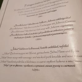 La'Mar Grill Restaurant & Pizzeria Zalakaros - Étlap/itallap