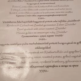 La'Mar Grill Restaurant & Pizzeria Zalakaros - Étlap/itallap