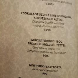 Leroy Café Debrecen Debrecen - Étlap/itallap