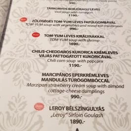 Leroy Café Debrecen Debrecen - Étlap/itallap