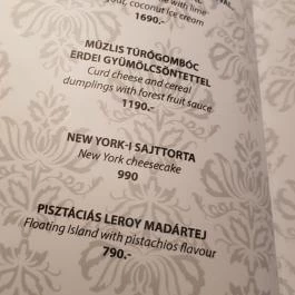 Leroy Café Debrecen Debrecen - Étlap/itallap