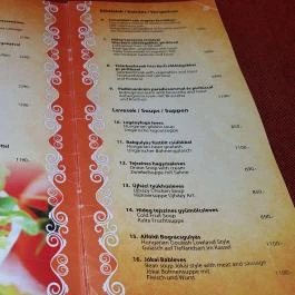 Leveles Csárda Debrecen - Étlap/itallap